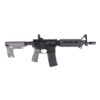 PSA 10.5" Carbine-Length 5.56 NATO 1/7 Nitride MOE EPT MFT Battlelink Pistol w/MBUS Rear, Gray