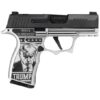 Sig Sauer P365 Shark Tooth "Trump" Grip OR 3.1" 9mm 10rd Handgun W/ X-RAY 3 Sights
