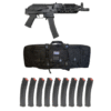 PSA AK-V MOE Picatinny 9mm Pistol w/ 10 Mags & PSA Bag