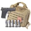Smith & Wesson M&P9 Shield EZ M2.0 9mm Pistol Bundle 3.675" 8rd, Black